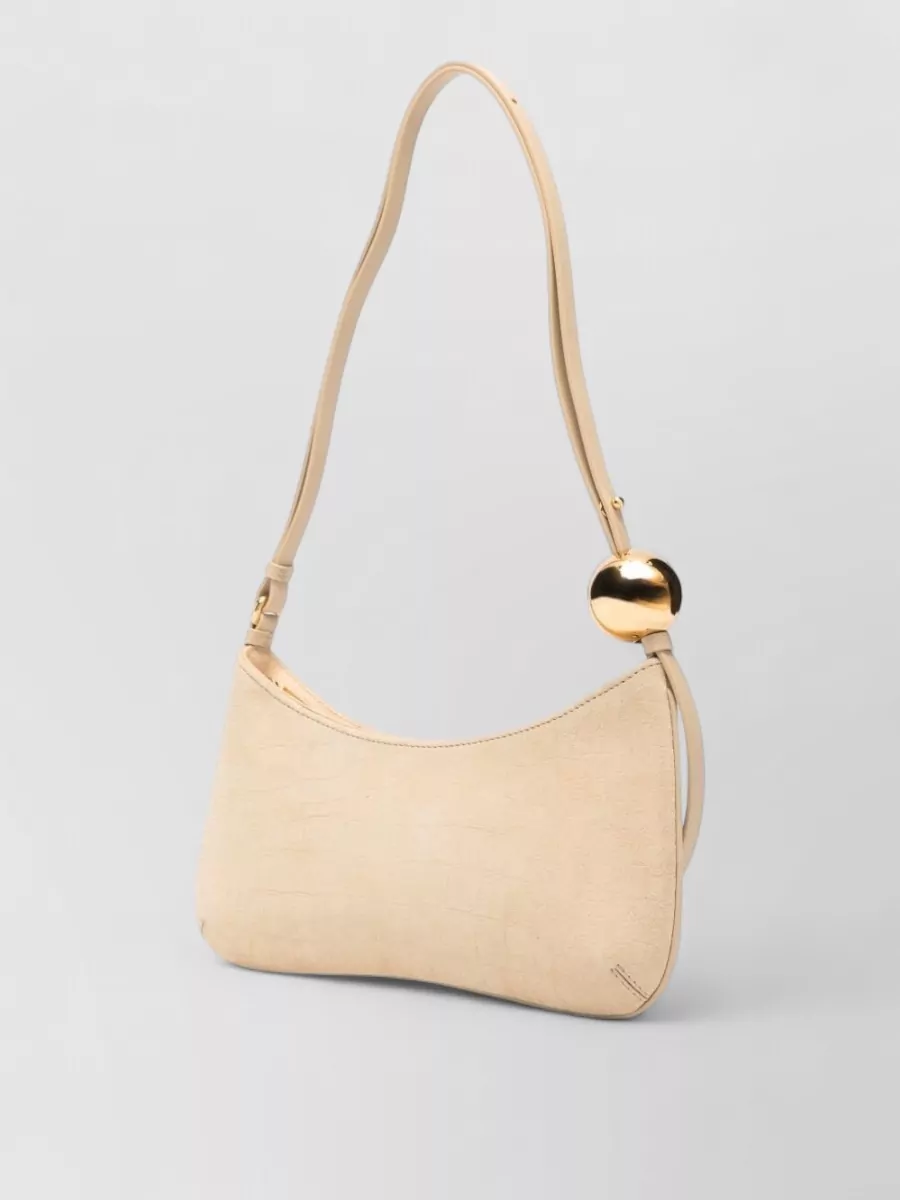 Jacquemus Le Bisou Leather Shoulder Bag