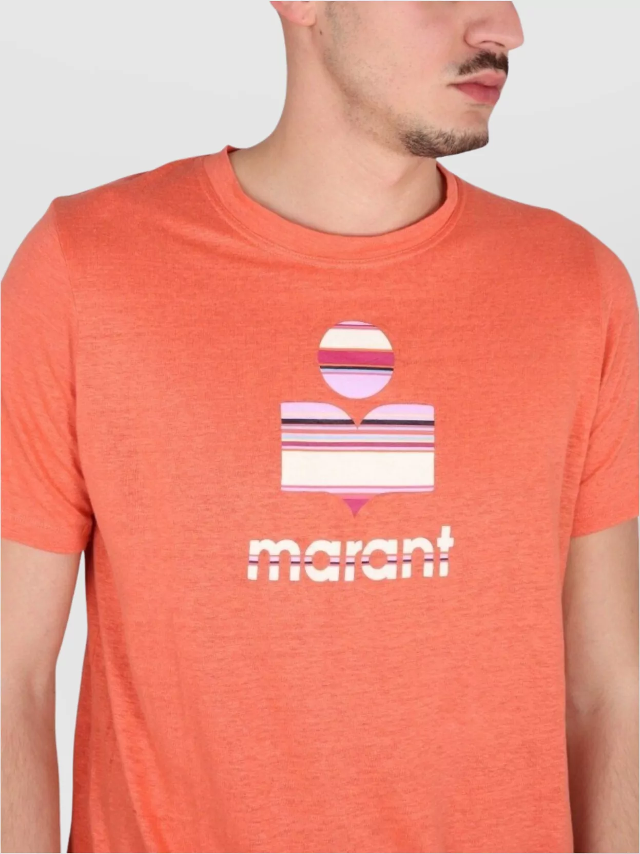 Isabel Marant Crew Neck Graphic Print Short Sleeves