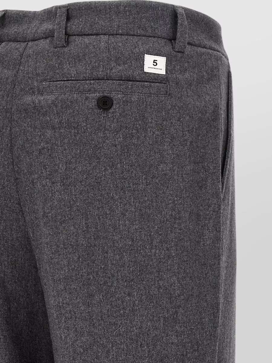 Department 5 Cashmere-Blend Straight-Leg Trousers