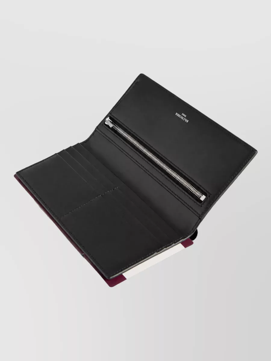 Balenciaga Leather Passport Wallet