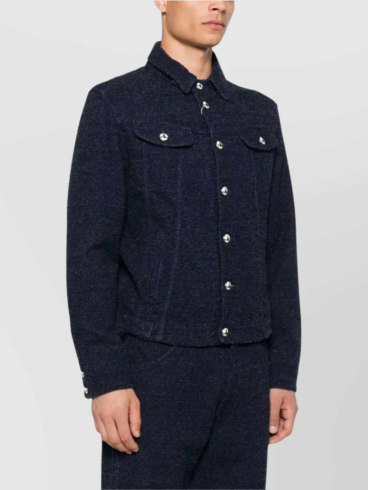 Vivienne Westwood Tailored Jacket With Pockets And Adjustable Hem
