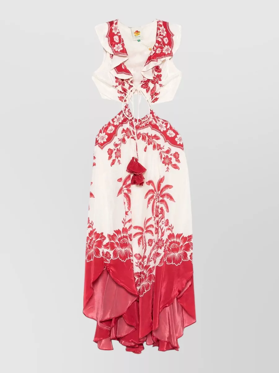 Farm Rio Cutout maxi dress