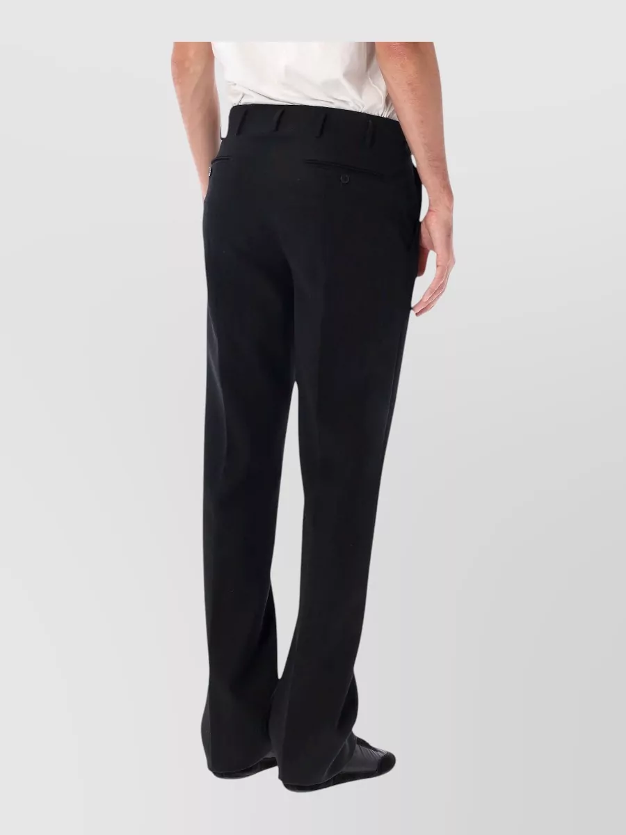 Prada Virgin Wool Tailored Trousers