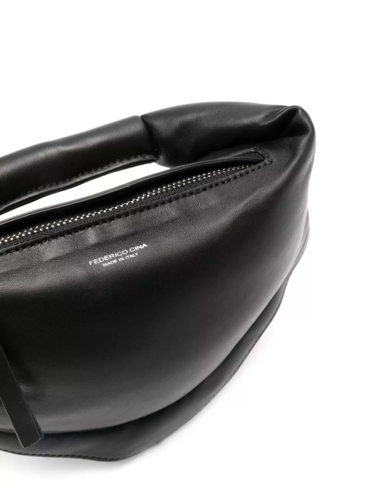 Federico Cina Small Leather Tote Bag