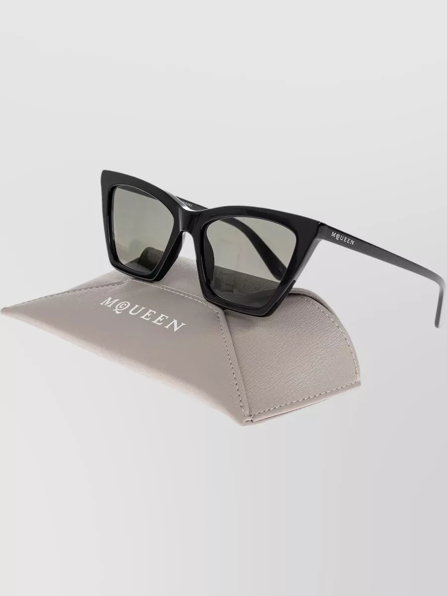 Mc Queen Cat Eye Sunglasses Tinted Lenses Case