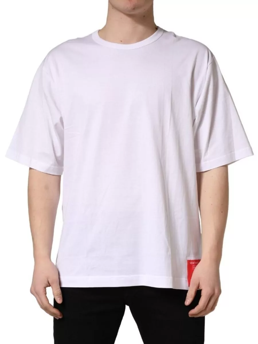 Dolce&Gabbana Cotton Short Sleeve Crew Neck T-Shirt