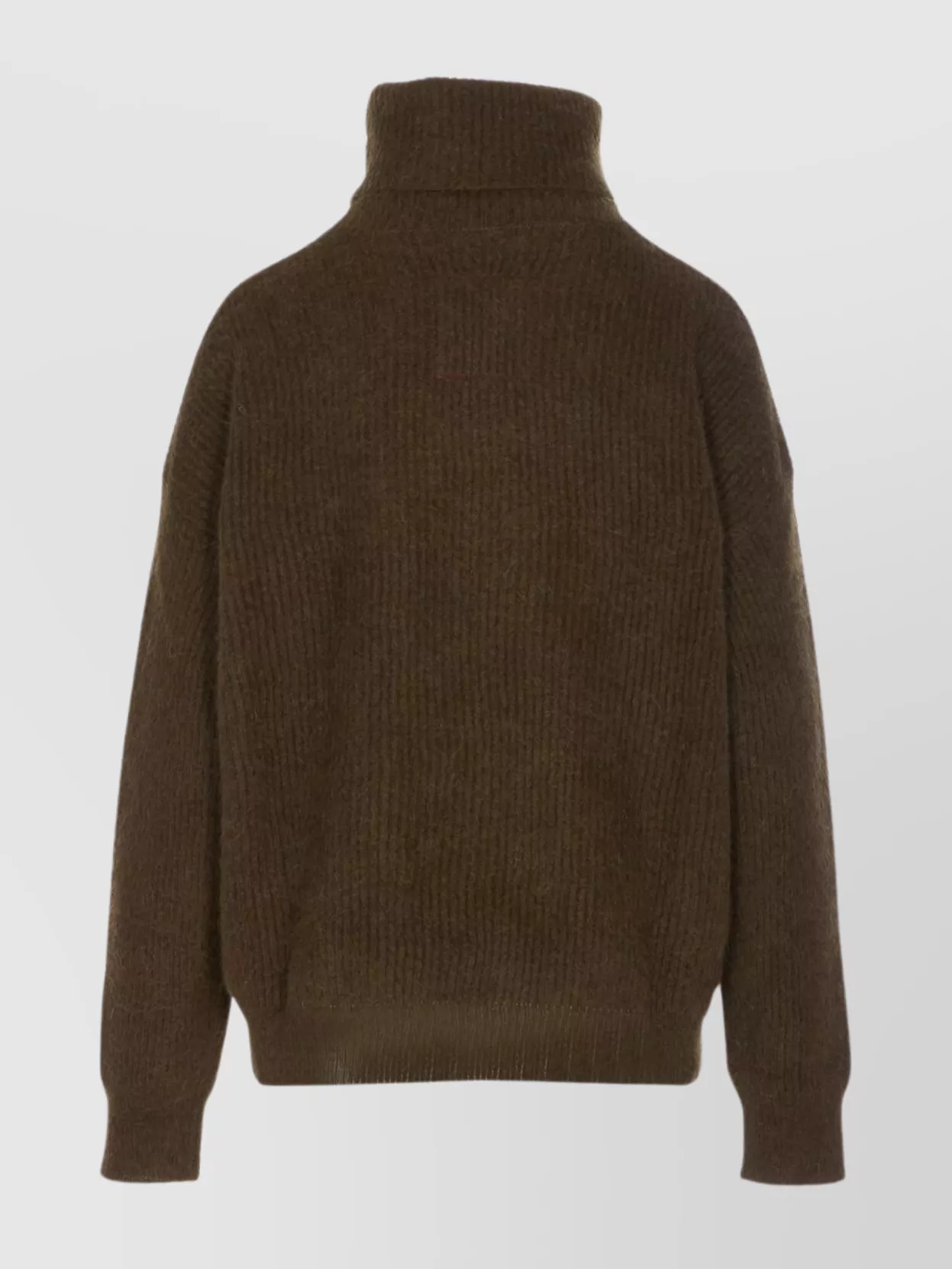 Uma Wang Cozy High Neck Long Sleeve Knitwear In Animal Print