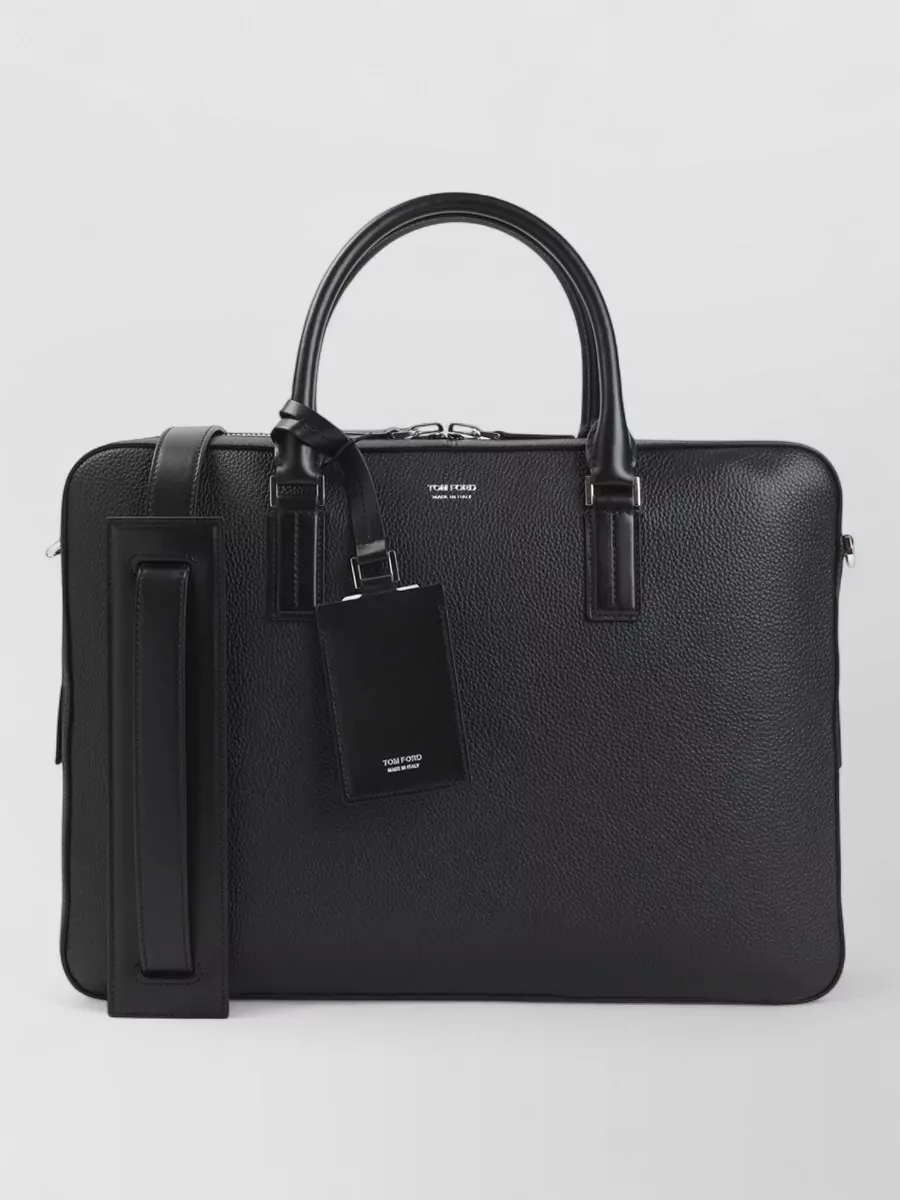Tom Ford leather elliot briefcase