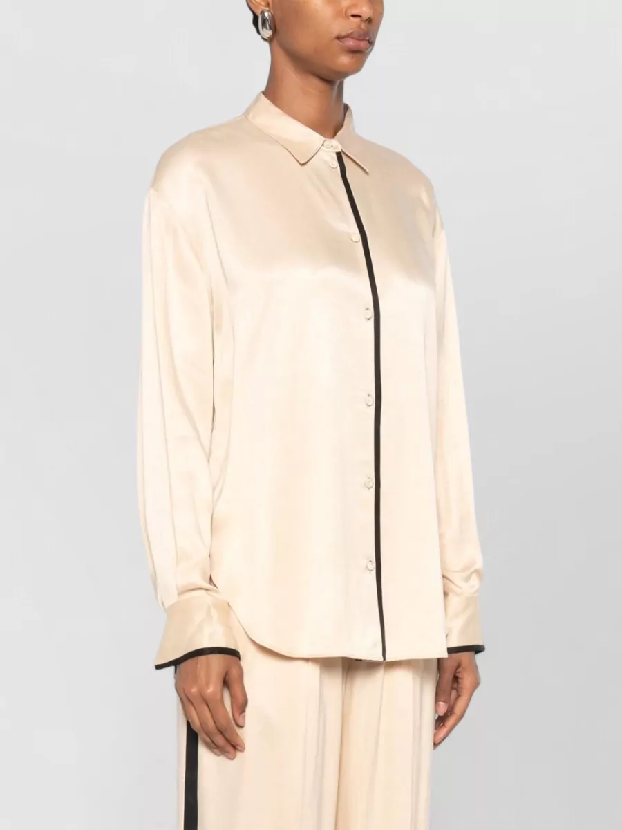 Forte Forte Contrast Piping Shirt