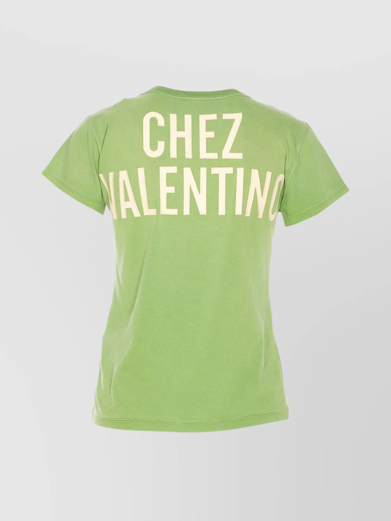 Valentino Playful Printed Cotton T-shirt With Bold Lettering