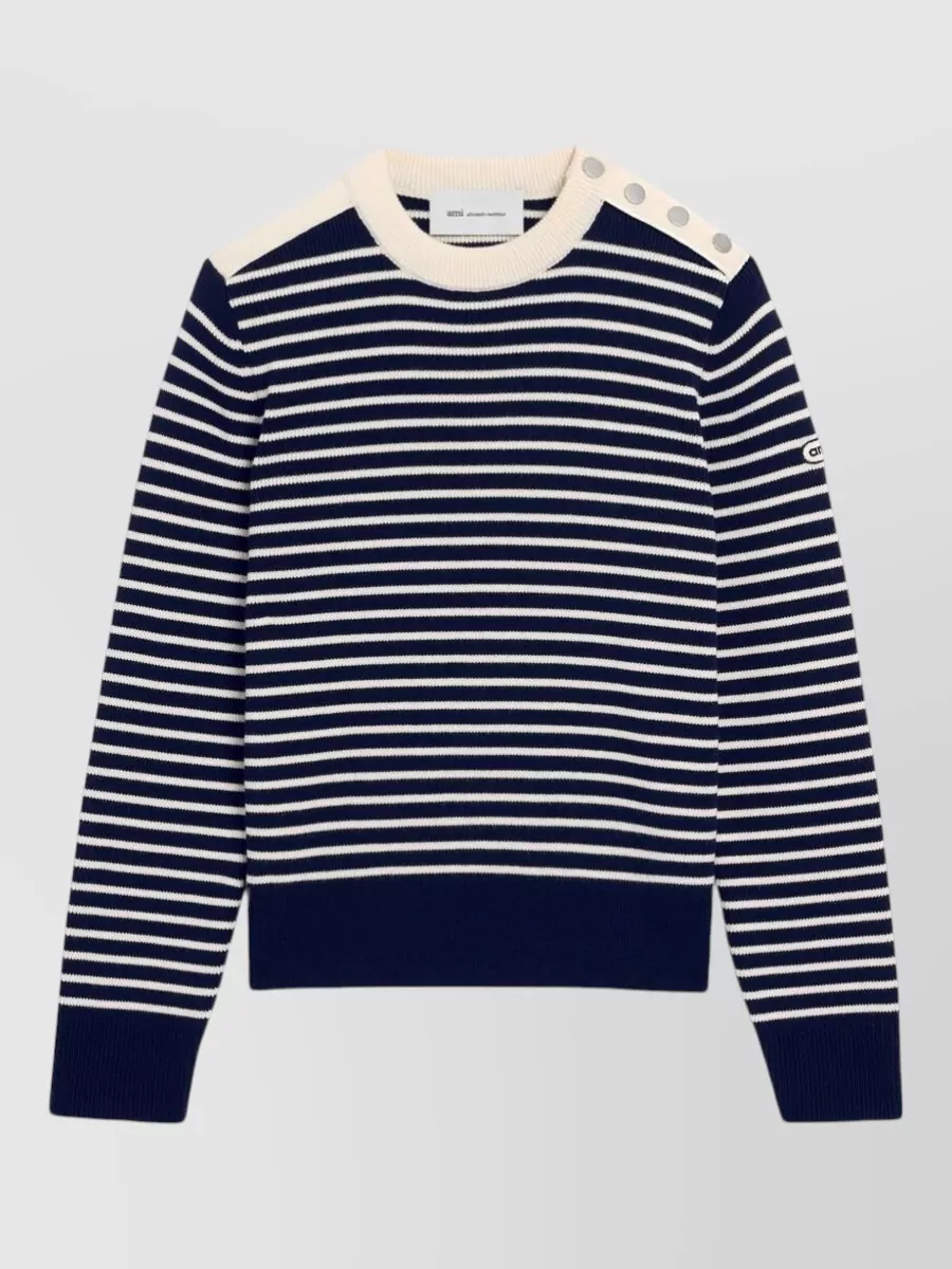 Ami Paris wool crewneck jumper