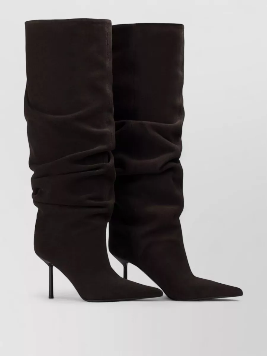 Le Silla Suede Leather Ankle Boots