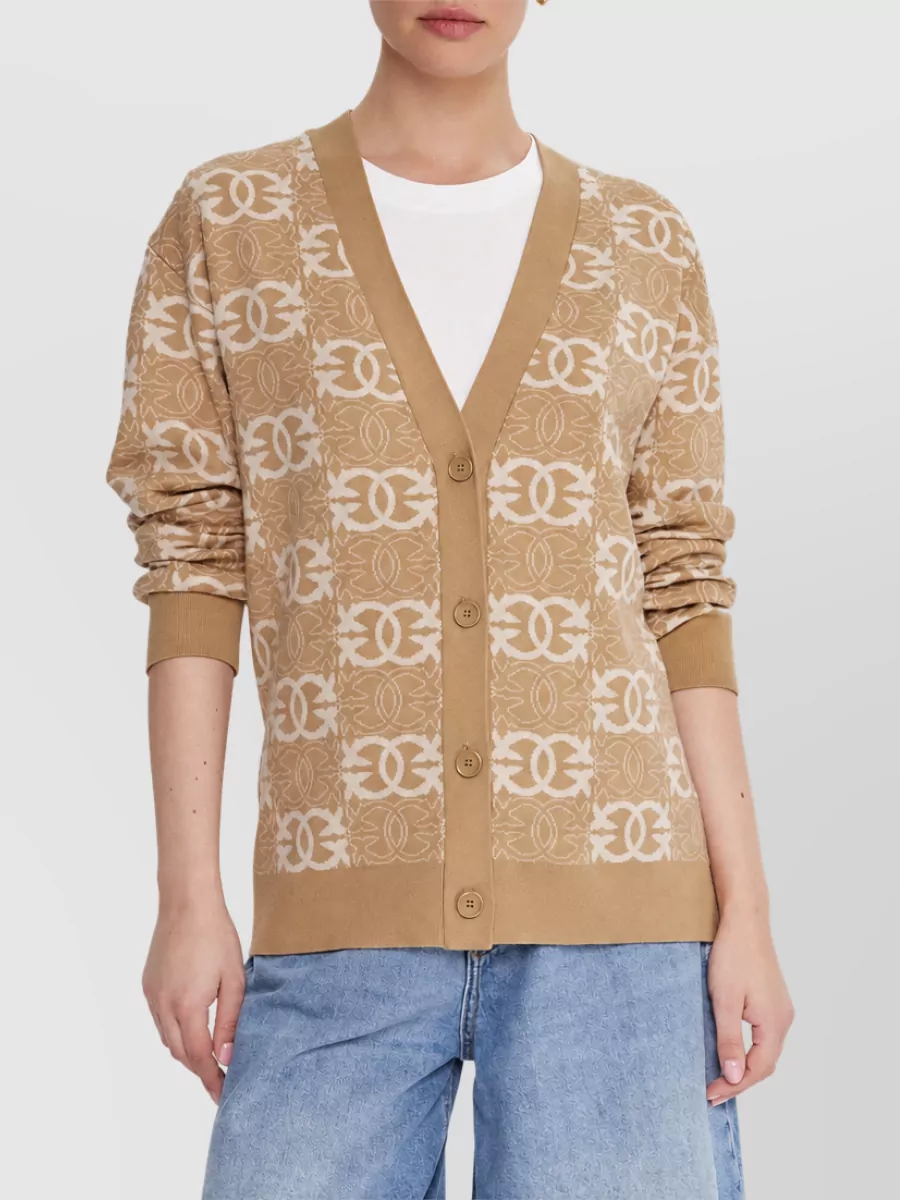 Pinko Fine-Knit Cardigan