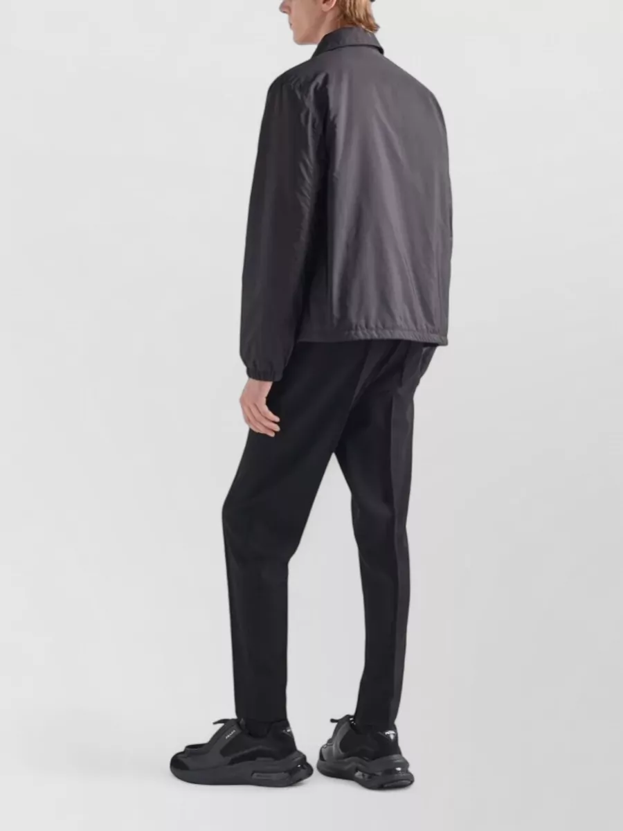 Prada Renylon Sporty Blouson Jacket Collared