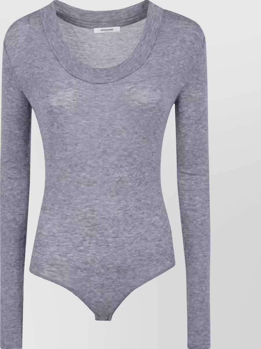 Entire Studios circle neck bodysuit