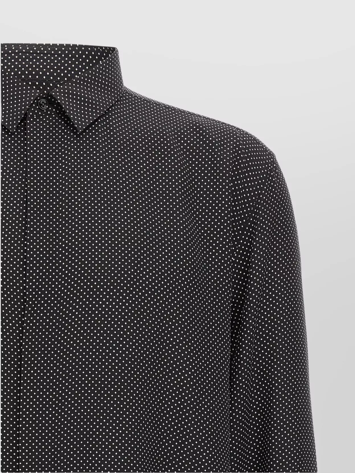 Saint Laurent Luxurious Silk Shirt Long Sleeves