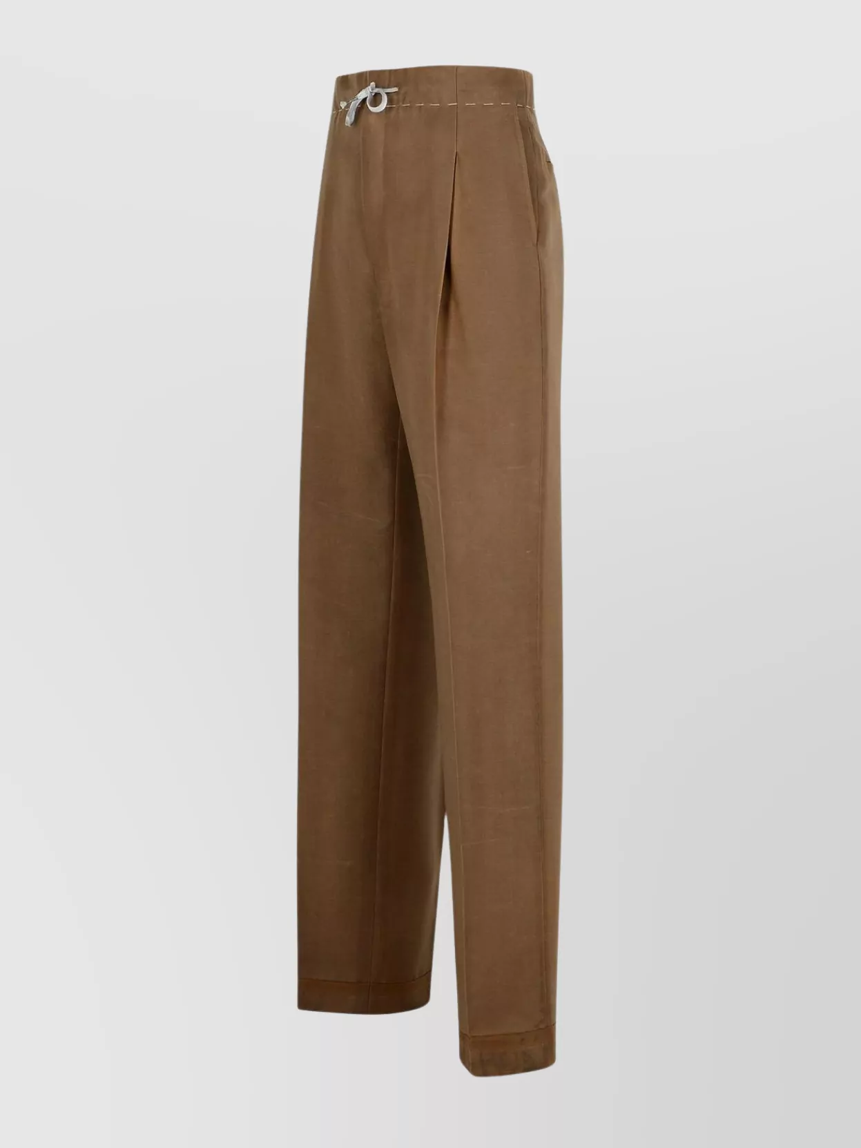 Maison Margiela Mohair And Wool Wide Leg Trousers