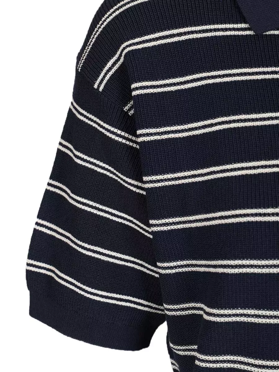 Dunst Striped Polo Shirt