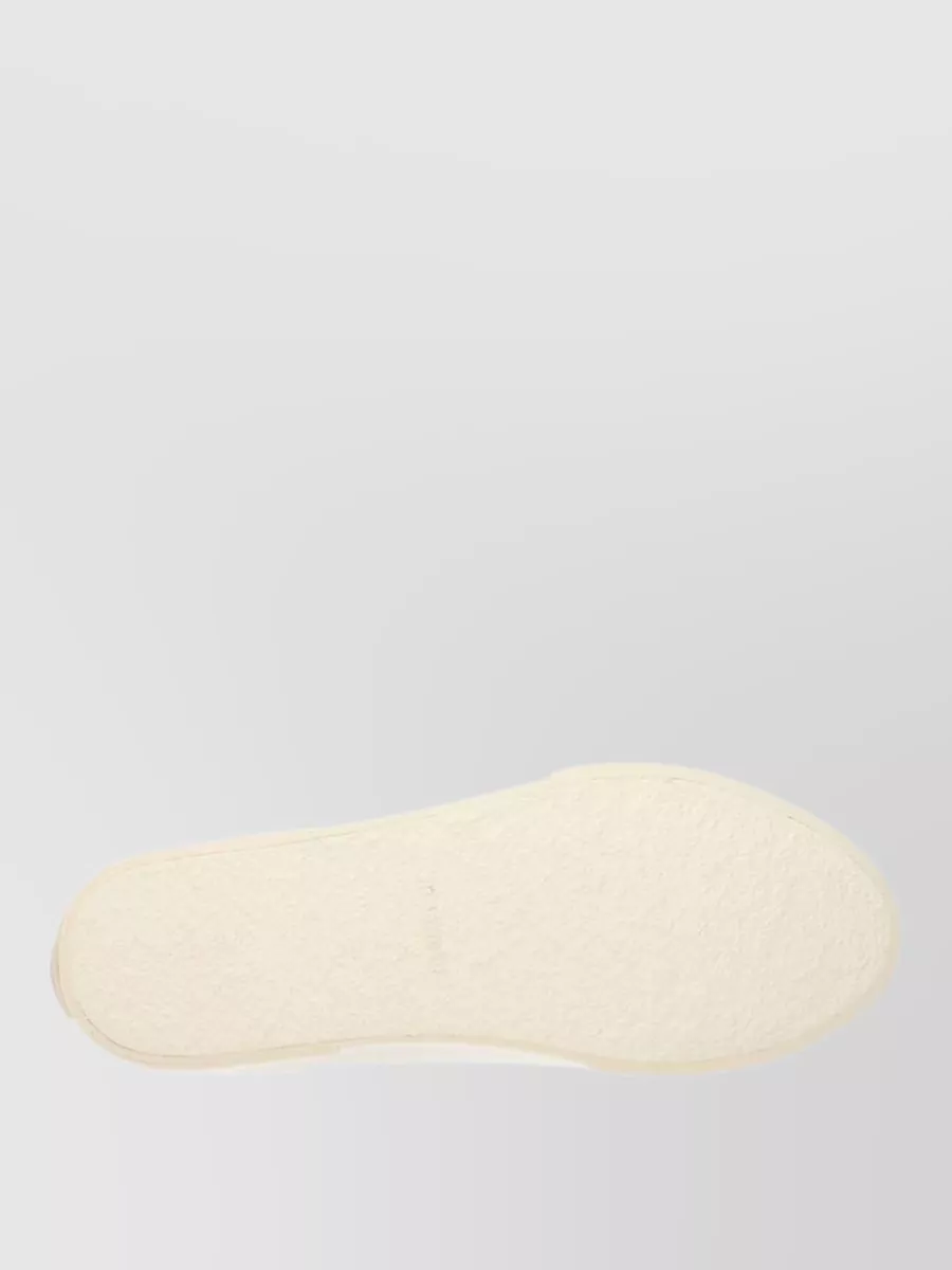 Jil Sander Canvas High-Top Sneakers