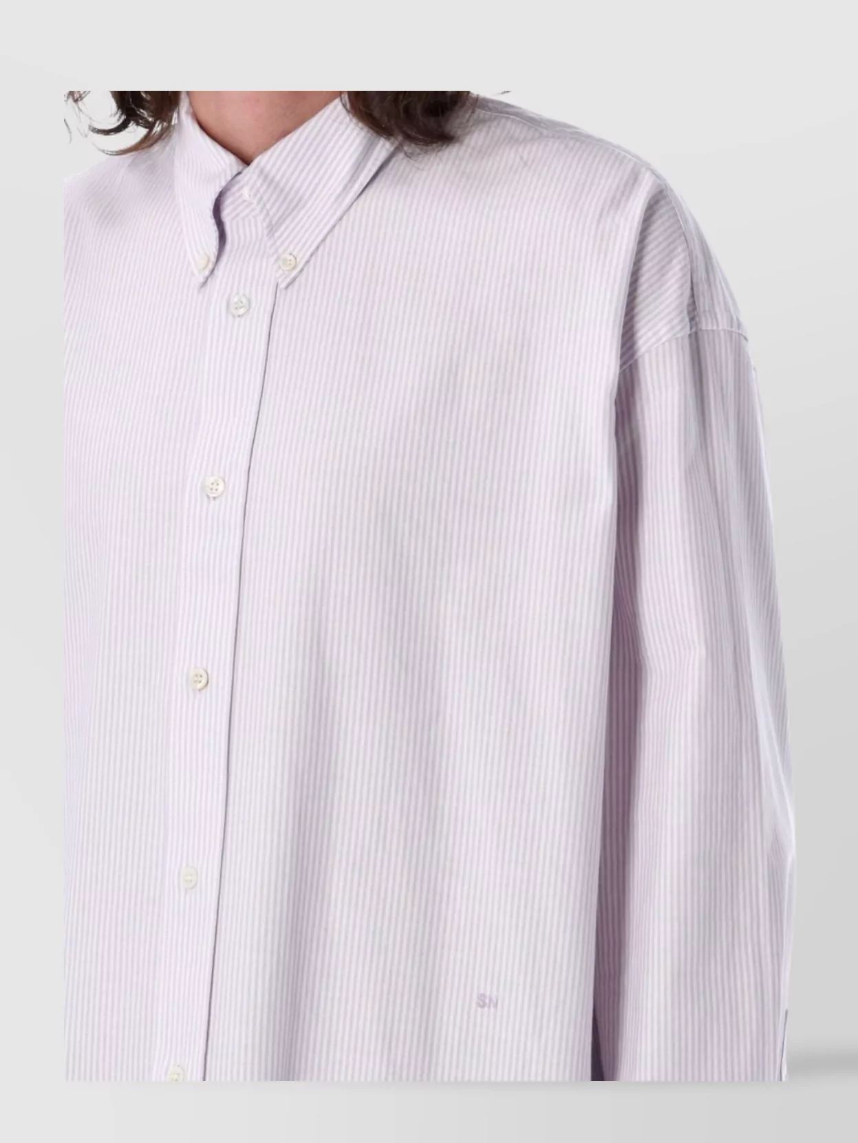 Studio Nicholson Striped Long Sleeve Shirt