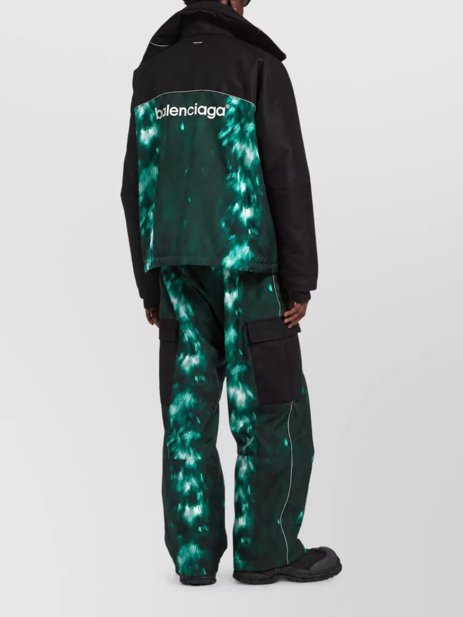 Balenciaga High Collar Tech Ski Parka