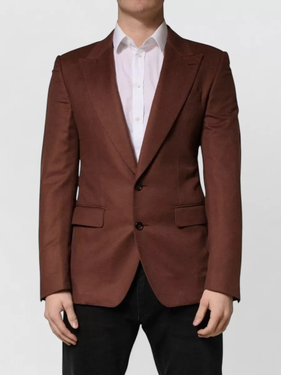 Dolce&Gabbana cashmere single-breasted blazer