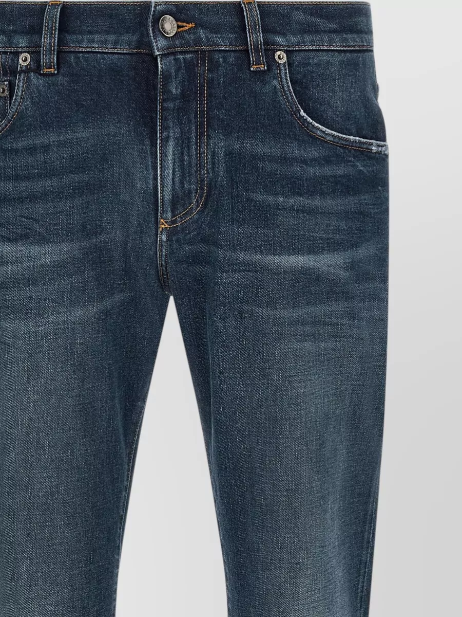 Dolce&Gabbana Denim Low-Rise Skinny Jeans