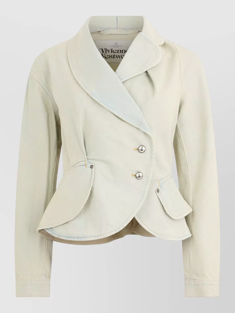 Vivienne Westwood denim single-breasted coat