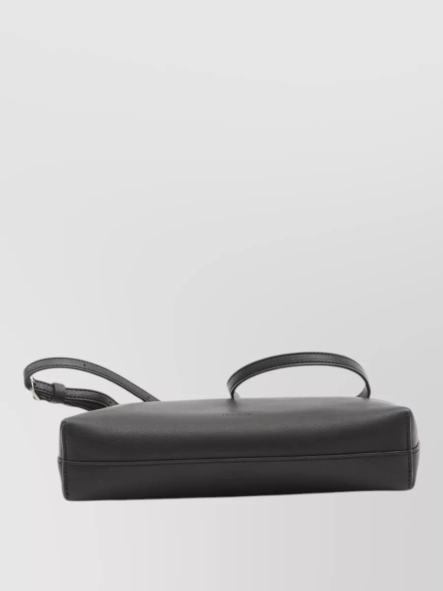 The Row Rene Rectangular Leather Crossbody Bag