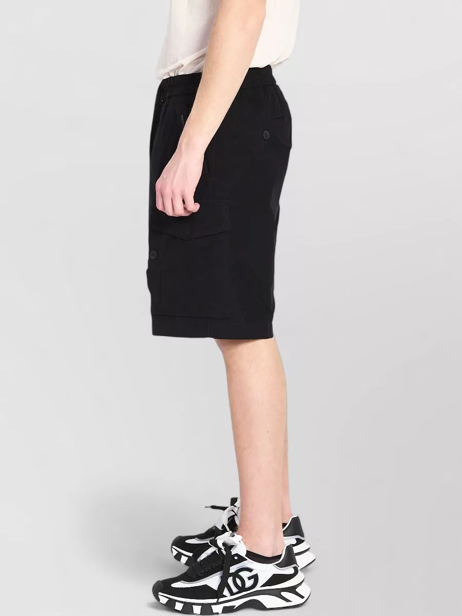 Dolce&Gabbana Cotton Blend Bermuda Shorts Cargo Style