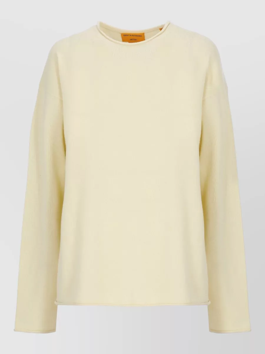 Guest In Residence Cashmere oversized crewneck sweater