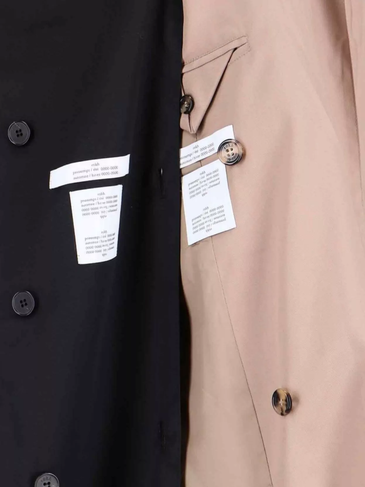 Shop Rokh Relaxed Fit Longline Jacket In Pink