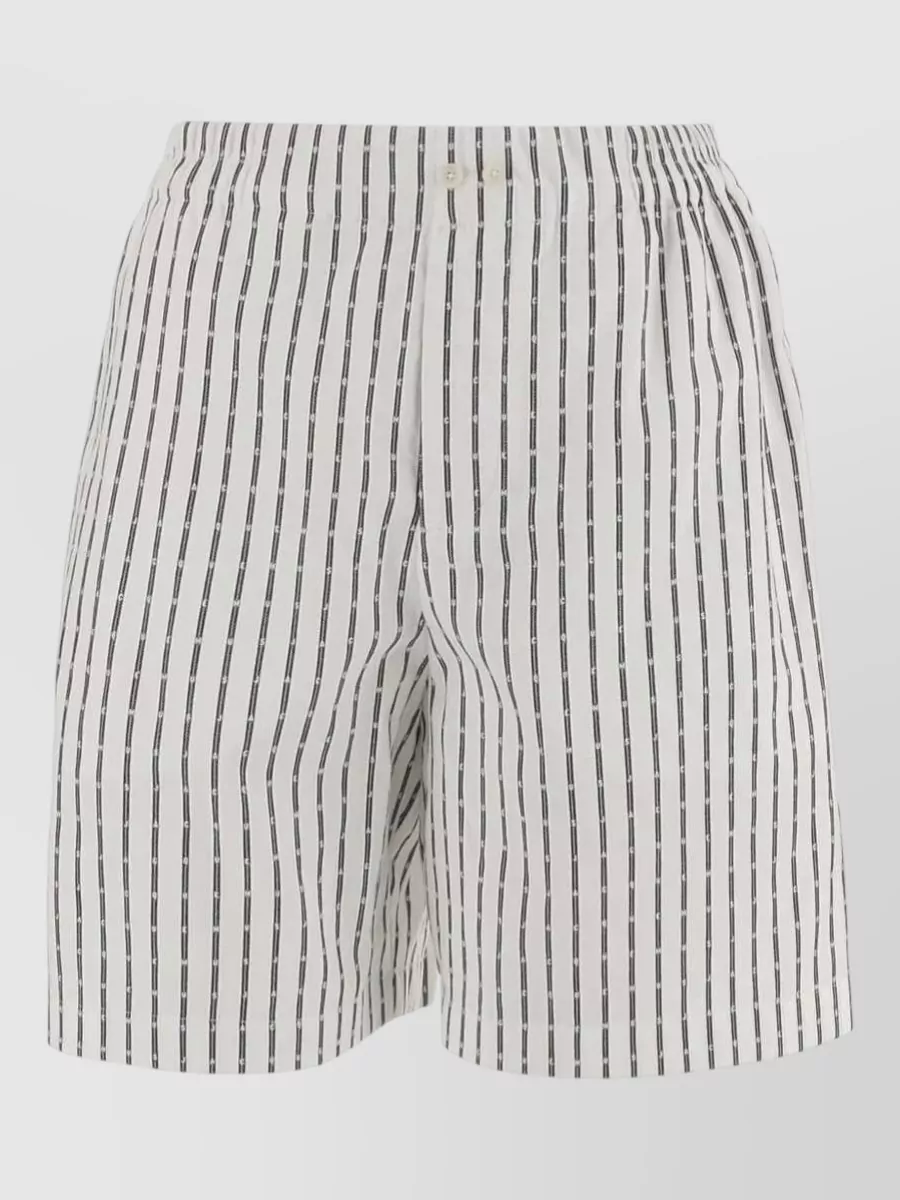 Jacquemus striped jacquard bermuda shorts