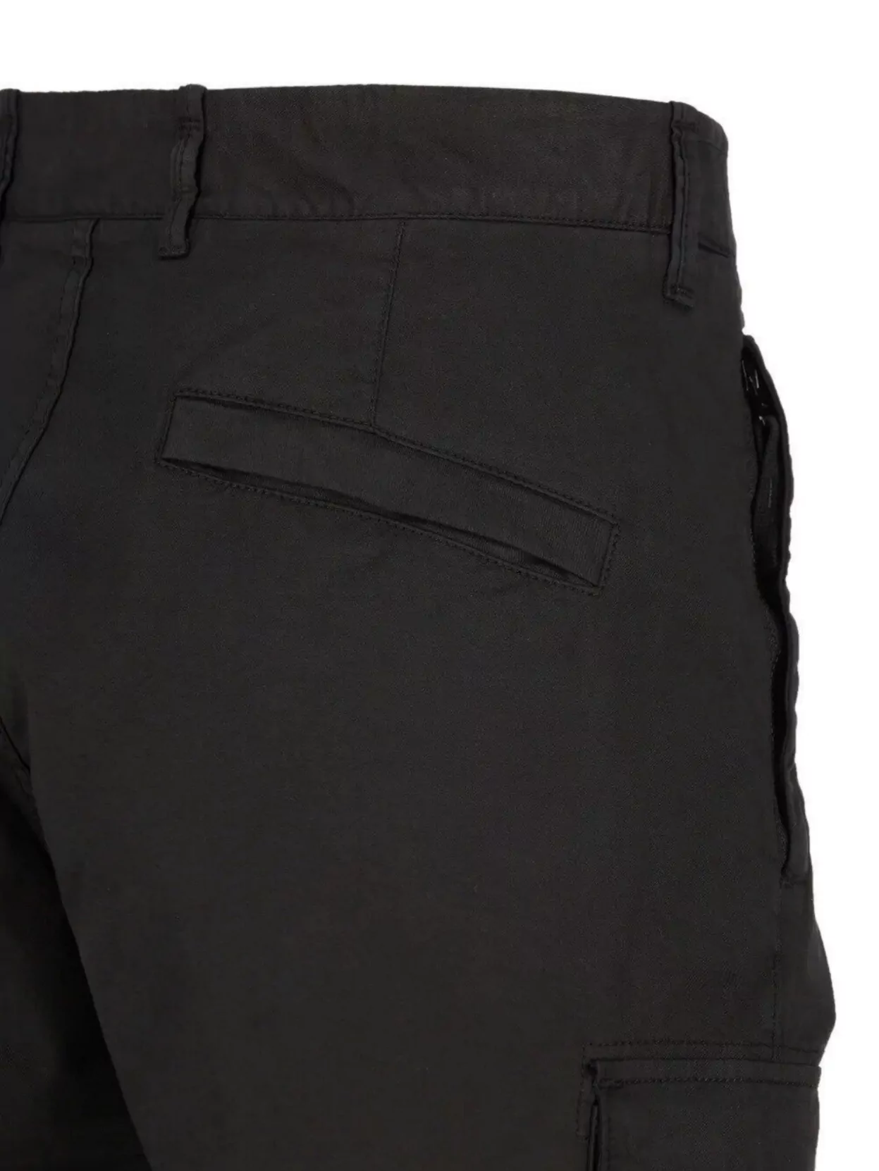 Stone Island Cargo Trousers With Stretch Cotton Fabric