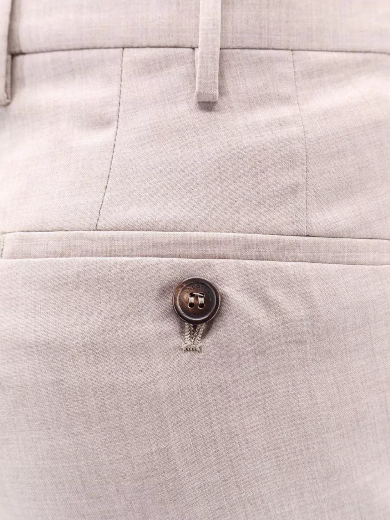 Incotex Wool Trousers With Pleats And Pockets