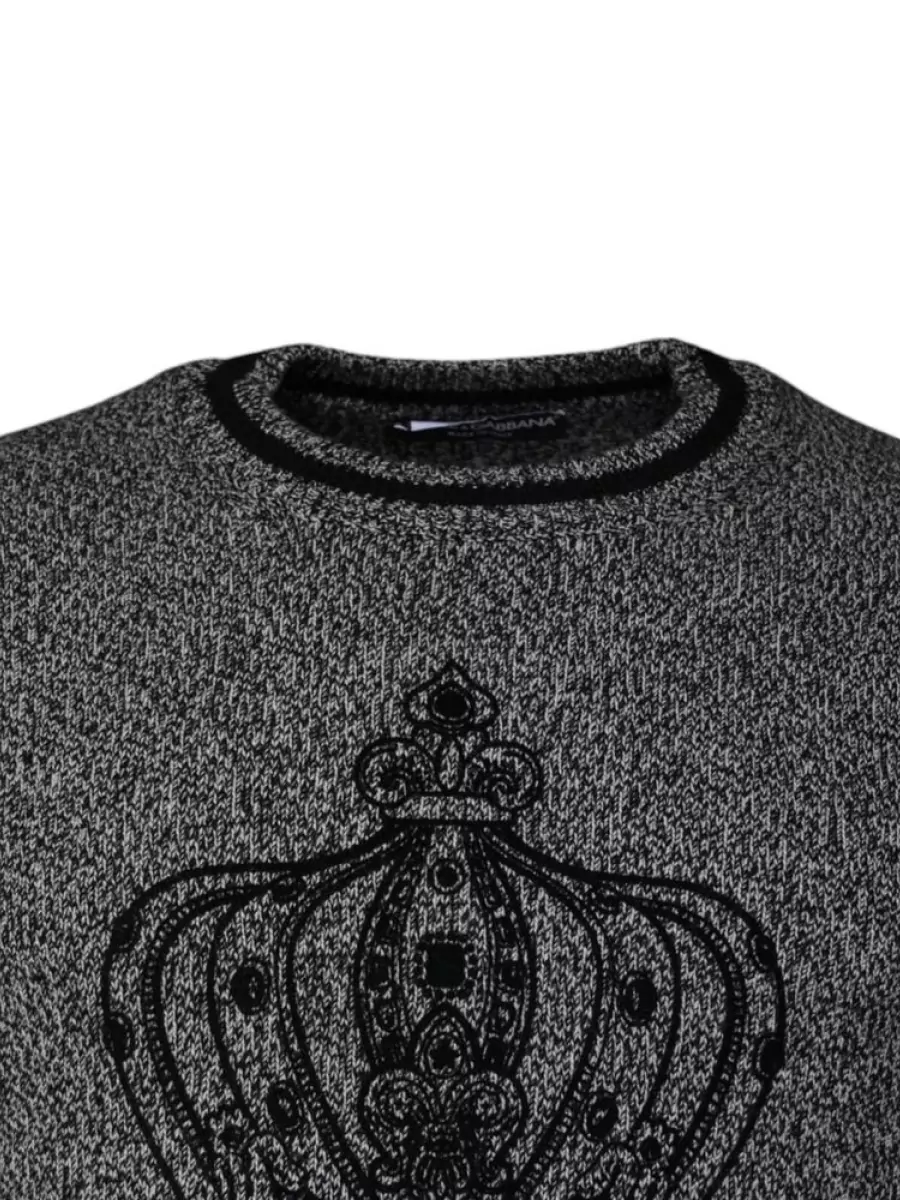 Dolce&Gabbana Cashmere Embroidered Sweater