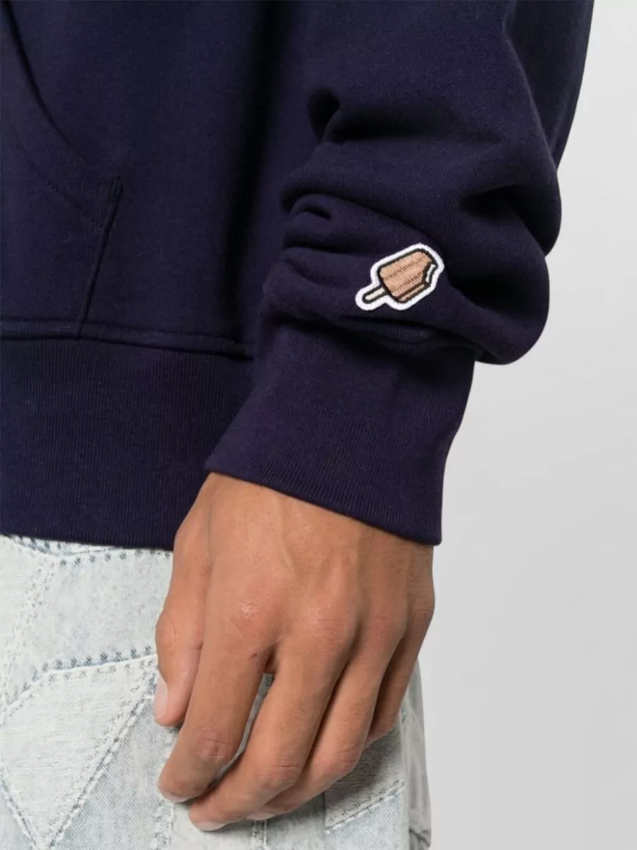 Icecream Cotton Graphic Print Hoodie