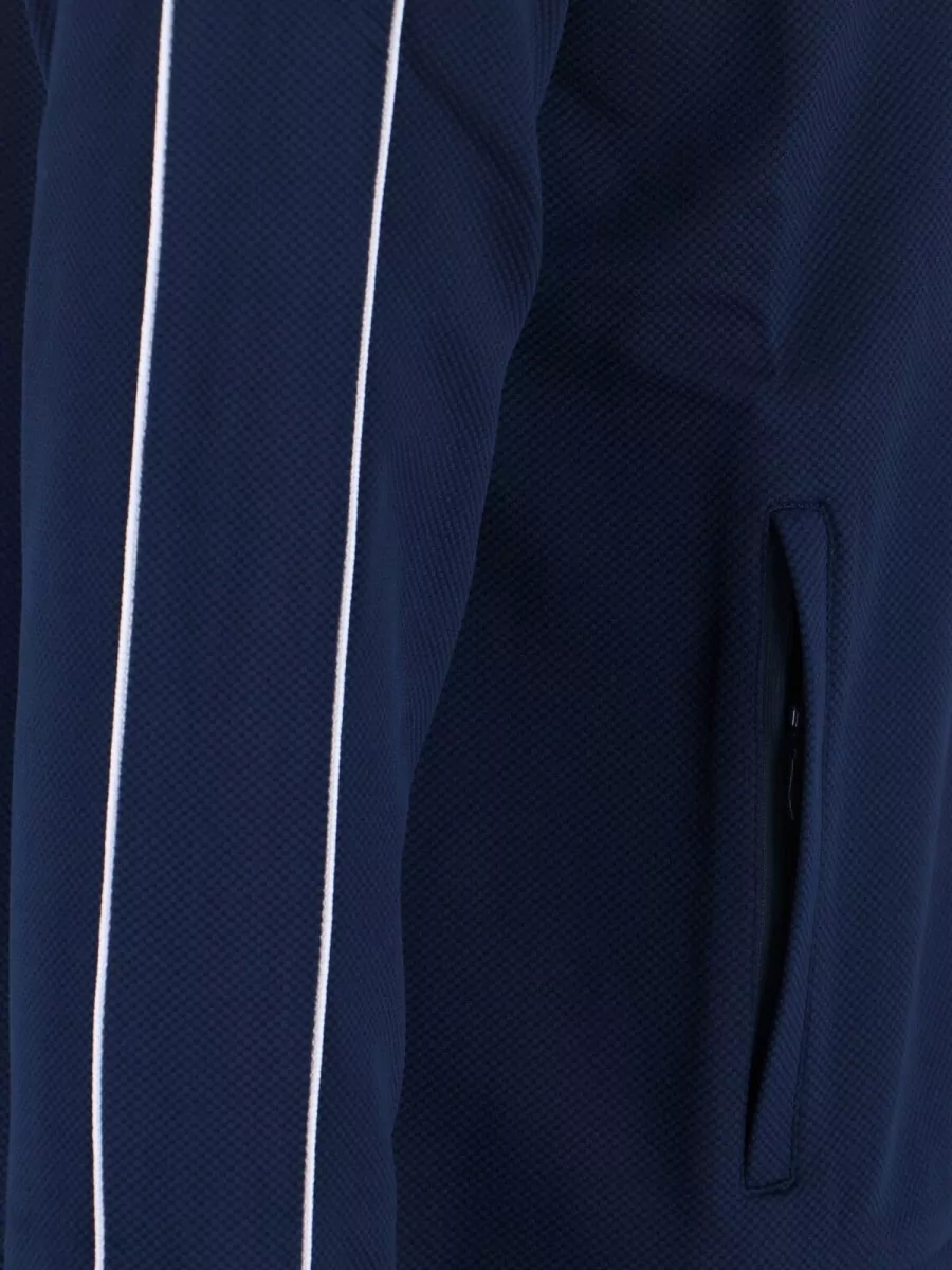 Casablanca Ribbed Zip Sweatshirt