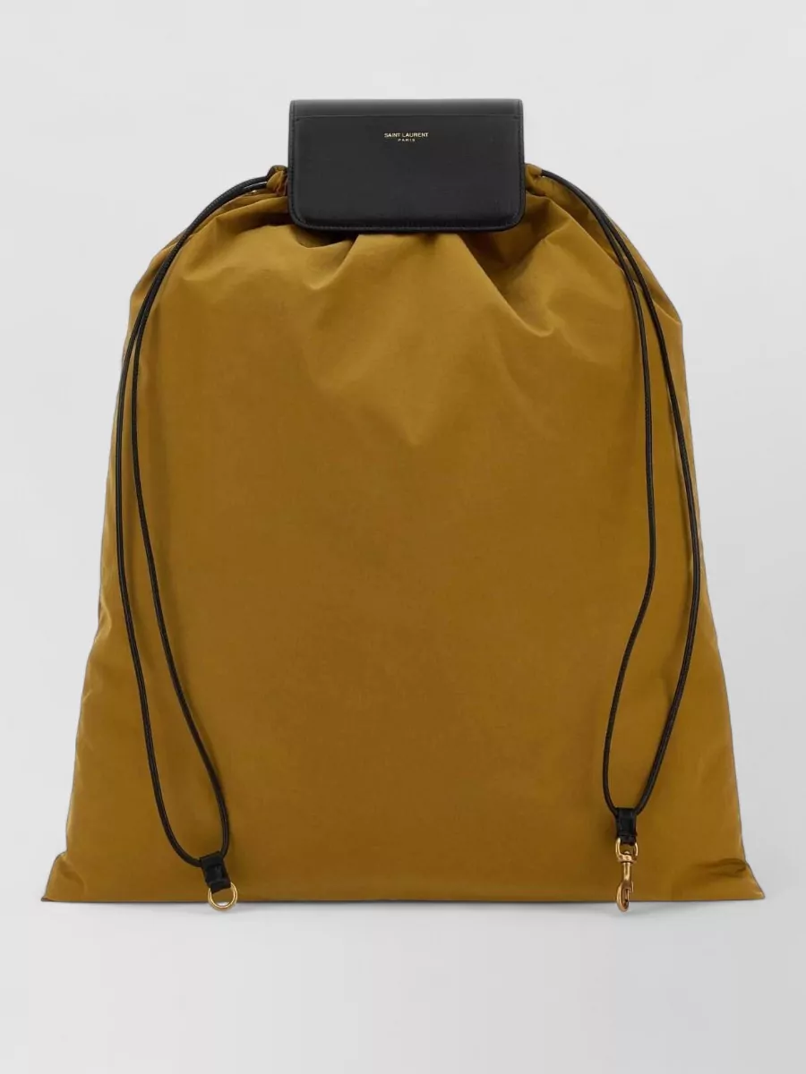 Saint Laurent canvas backpack