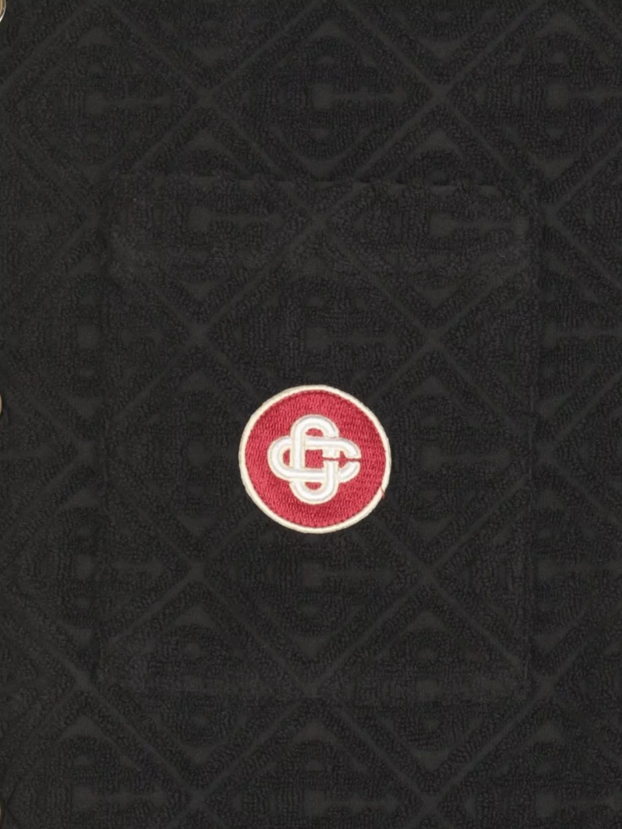 Casablanca Monogram Print Cotton Shirt Piping
