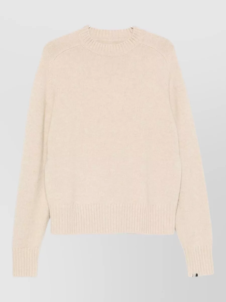 Extreme Cashmere cashmere ribbed crew neck sweater
