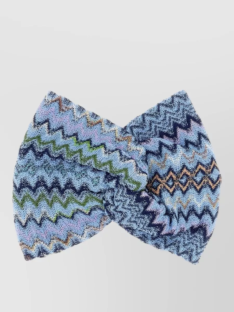 Missoni Embroidered Viscose Hairband