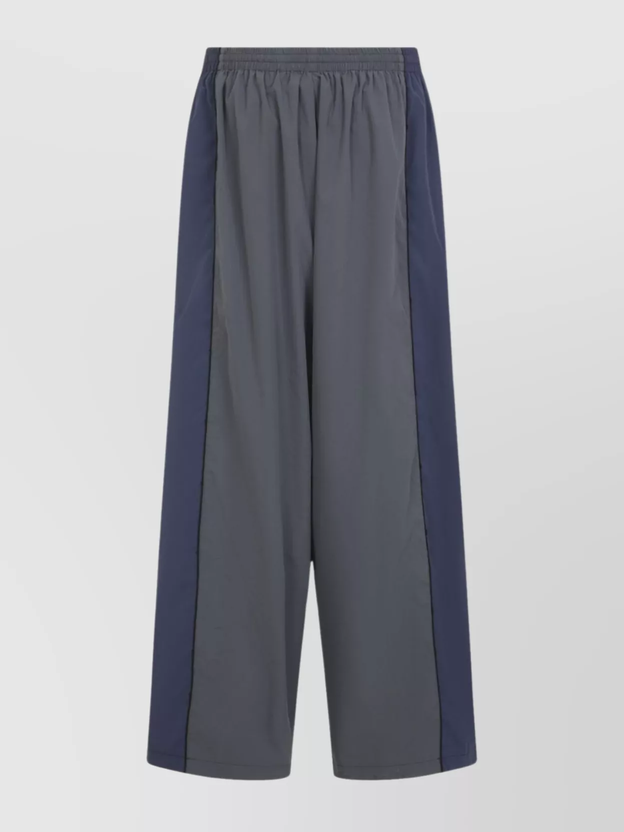 Balenciaga Sporty Trousers Featuring Side Stripes In Blue