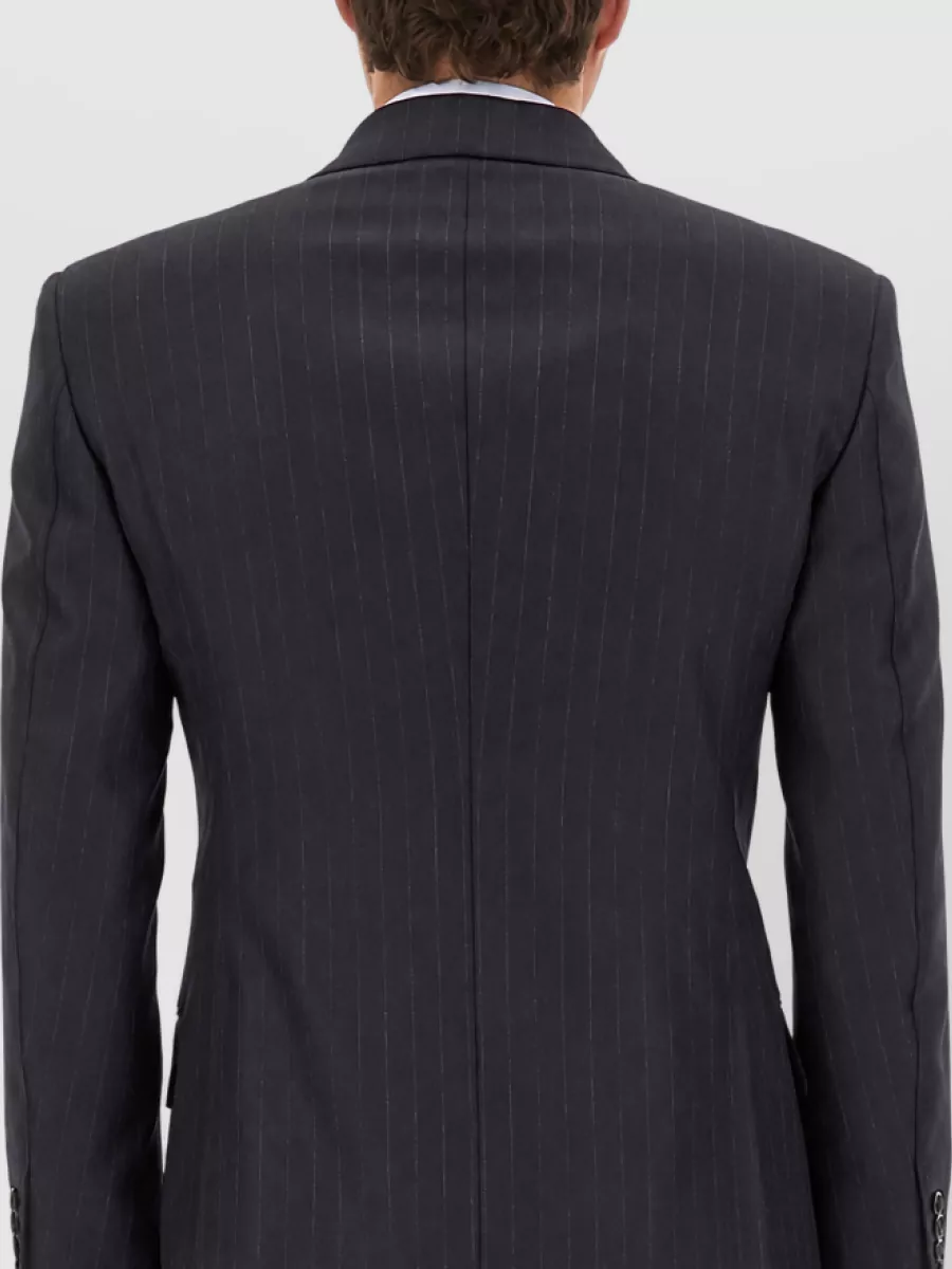 Tom Ford Pinstripe Wool Suit Jacket