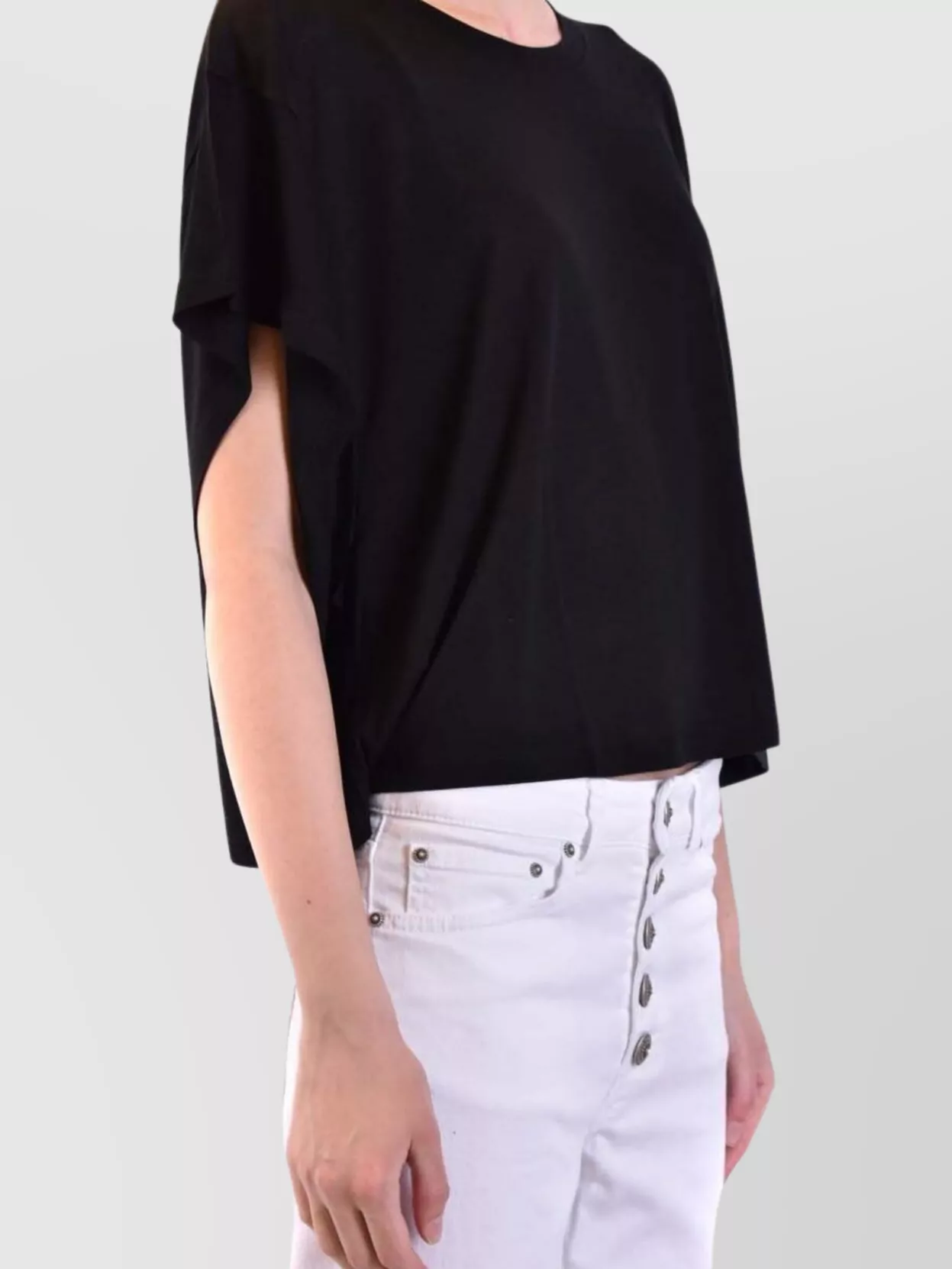 Dondup Lightweight Plain Relaxed Round Short