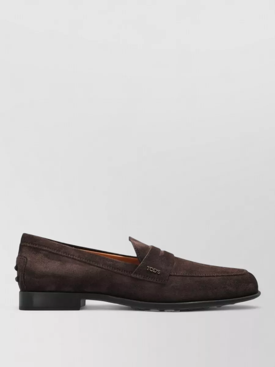 Tod's Suede Loafers