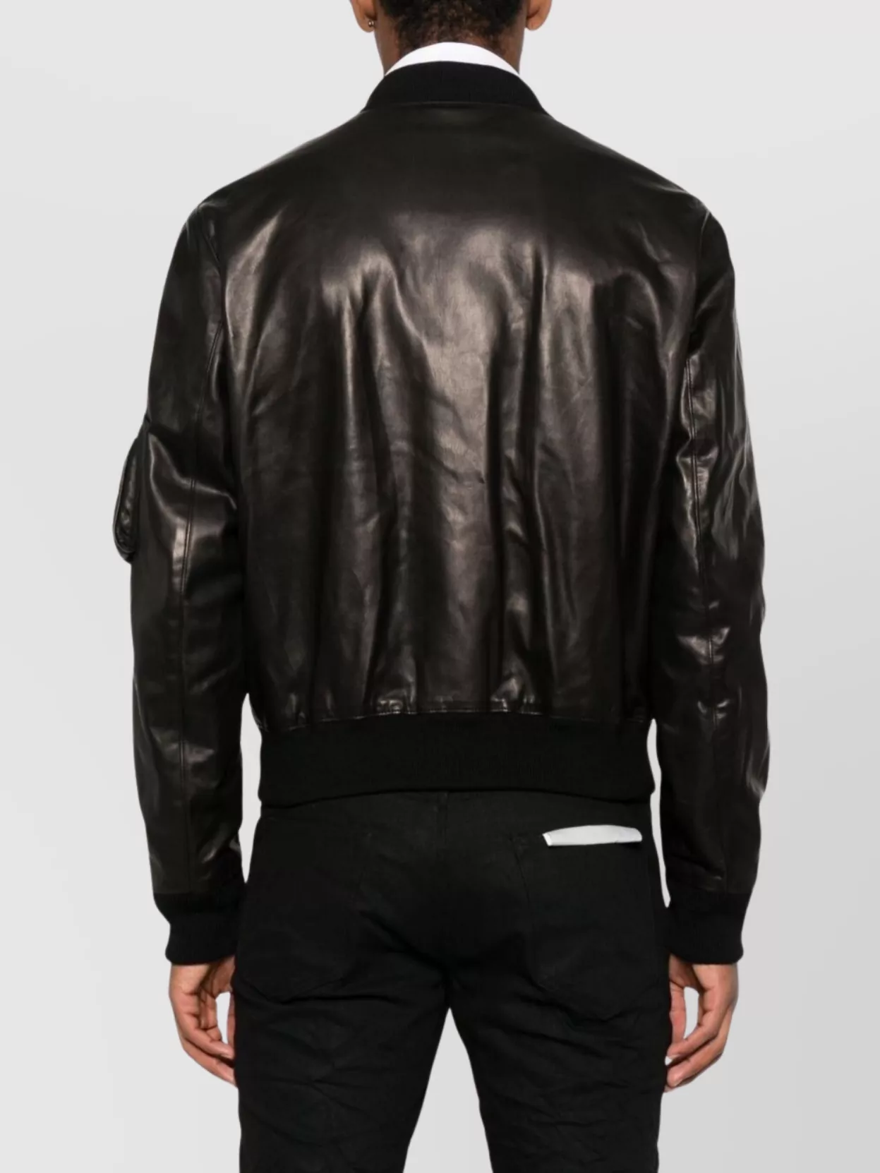 Givenchy Tailored Jacket Ribbed Accents