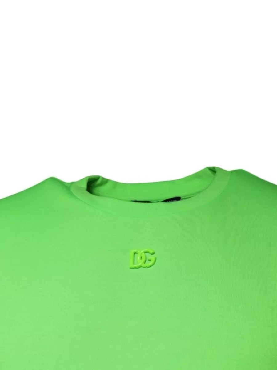 Dolce&Gabbana Logo Round Neck Short-Sleeve T-Shirt