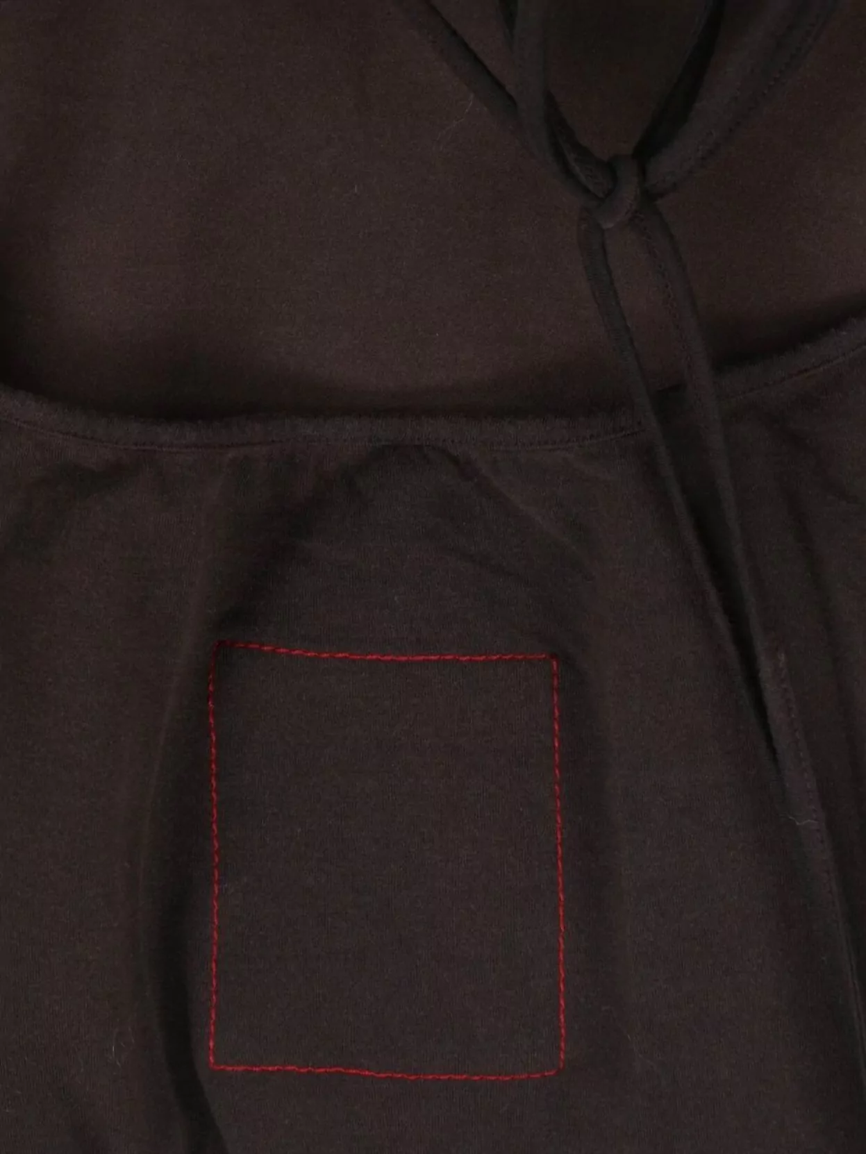 Uma Wang Scoop Neck Backless Top With Tie Detail