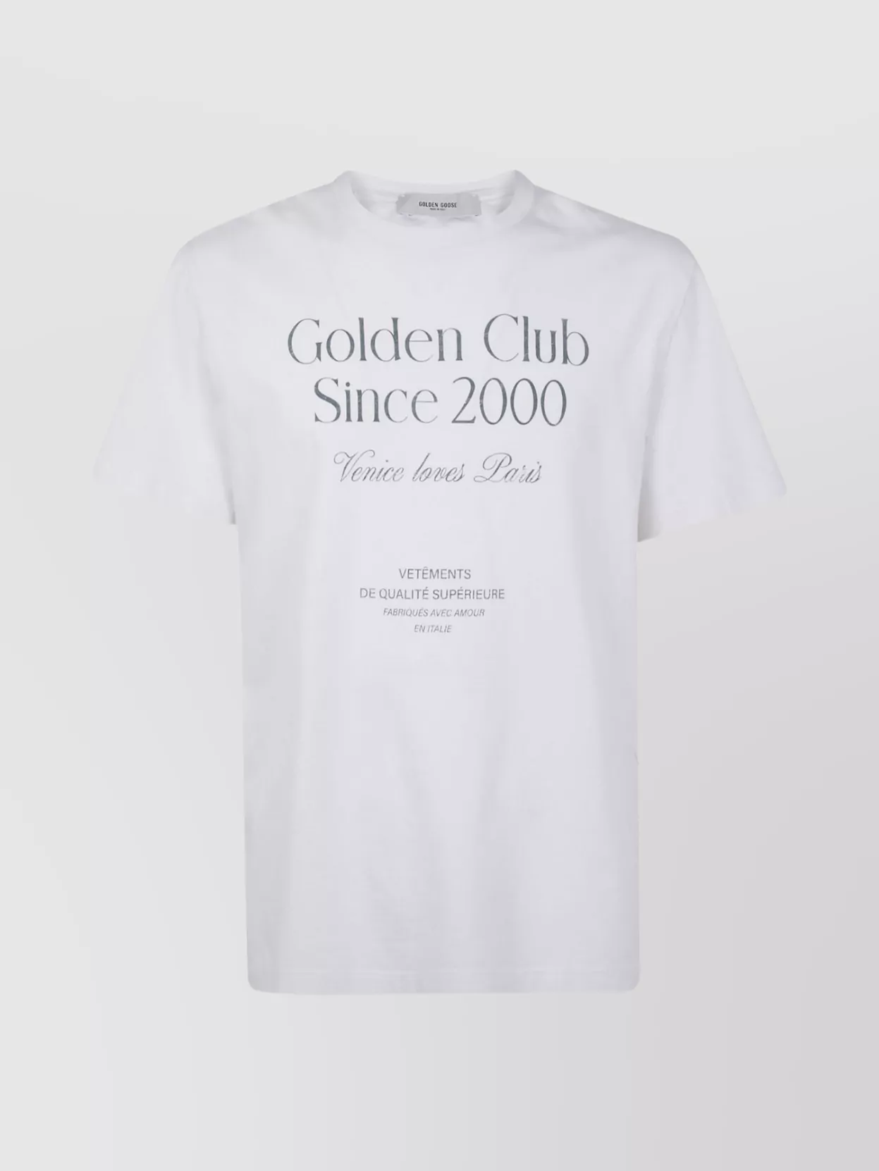 Golden Goose "Journey" Man's T-Shirt Graphic Print